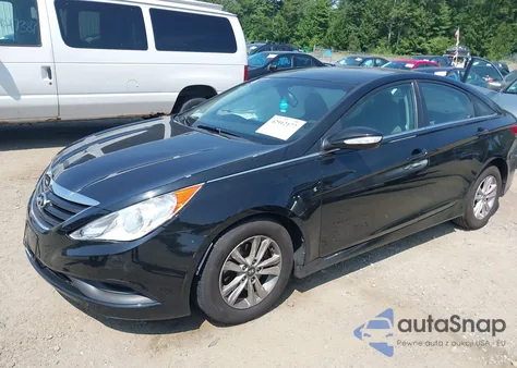 2014 Hyundai Sonata Gls z USA, uszkodzony, nr VIN 5NPEB4AC4EH930736